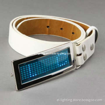 LED Name Buckle